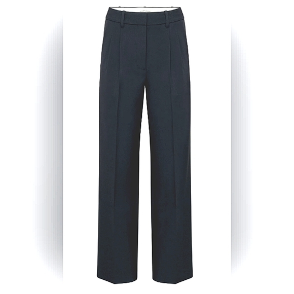 Aritzia Wilfred | EUC Effortless Tuxedo Trousers Tailored Straight-Leg Cut | 4 - Picture 2 of 16